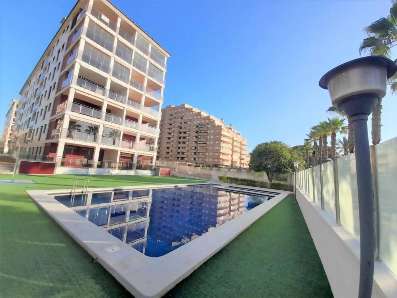 奥罗佩萨德尔马Ayf Espectacular Terraza En 1ª Linea De Playa公寓 外观 照片