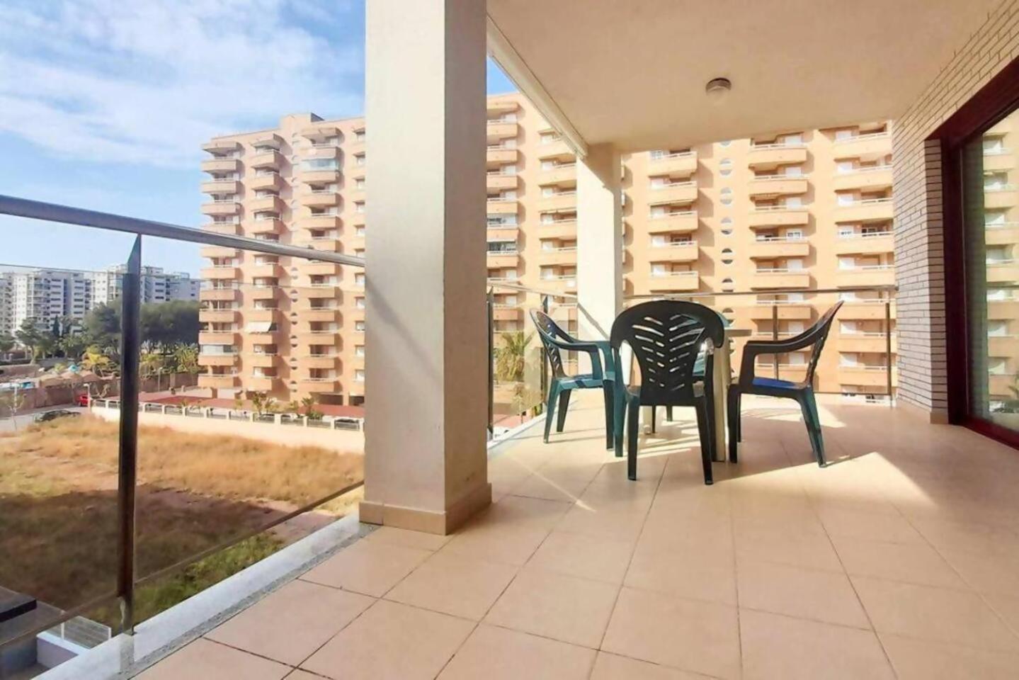 奥罗佩萨德尔马Ayf Espectacular Terraza En 1ª Linea De Playa公寓 外观 照片